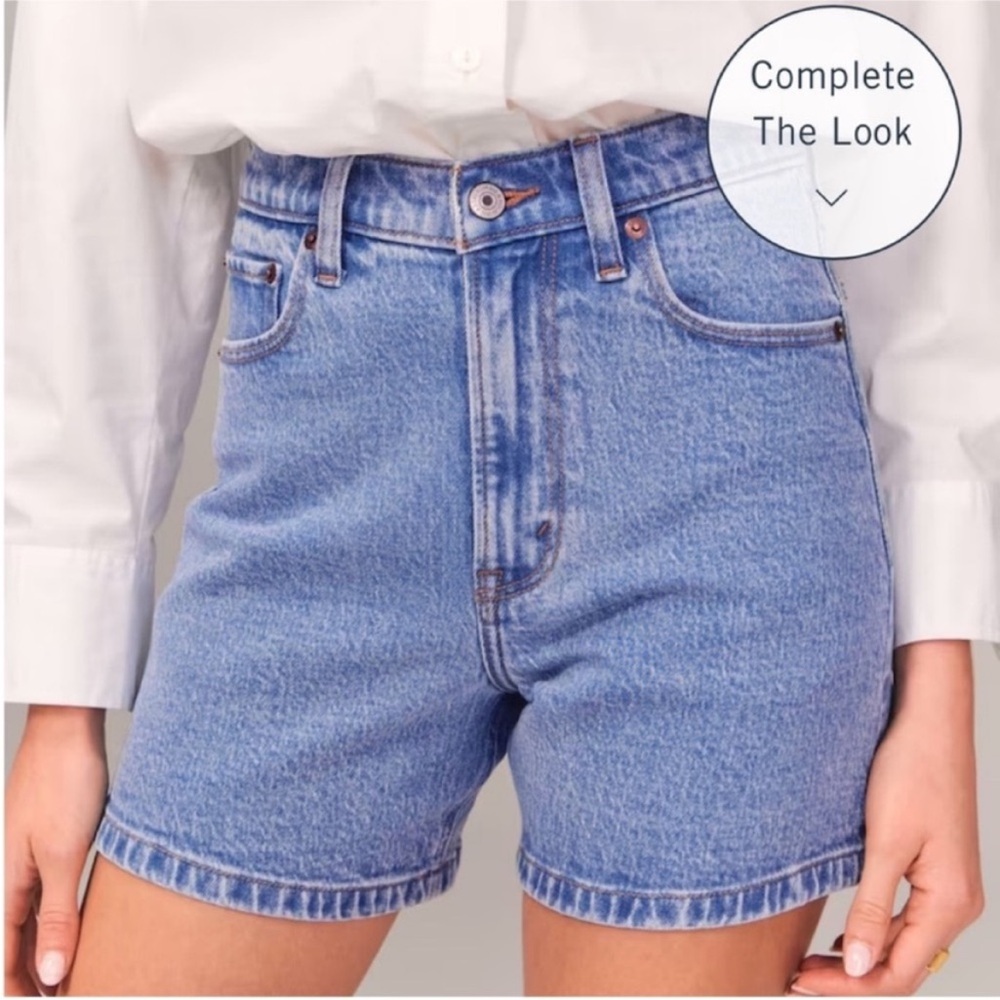 Abercrombie and fitch dad shorts size 25